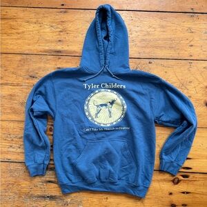 Tyler Childers Hoodie - Blue Medium